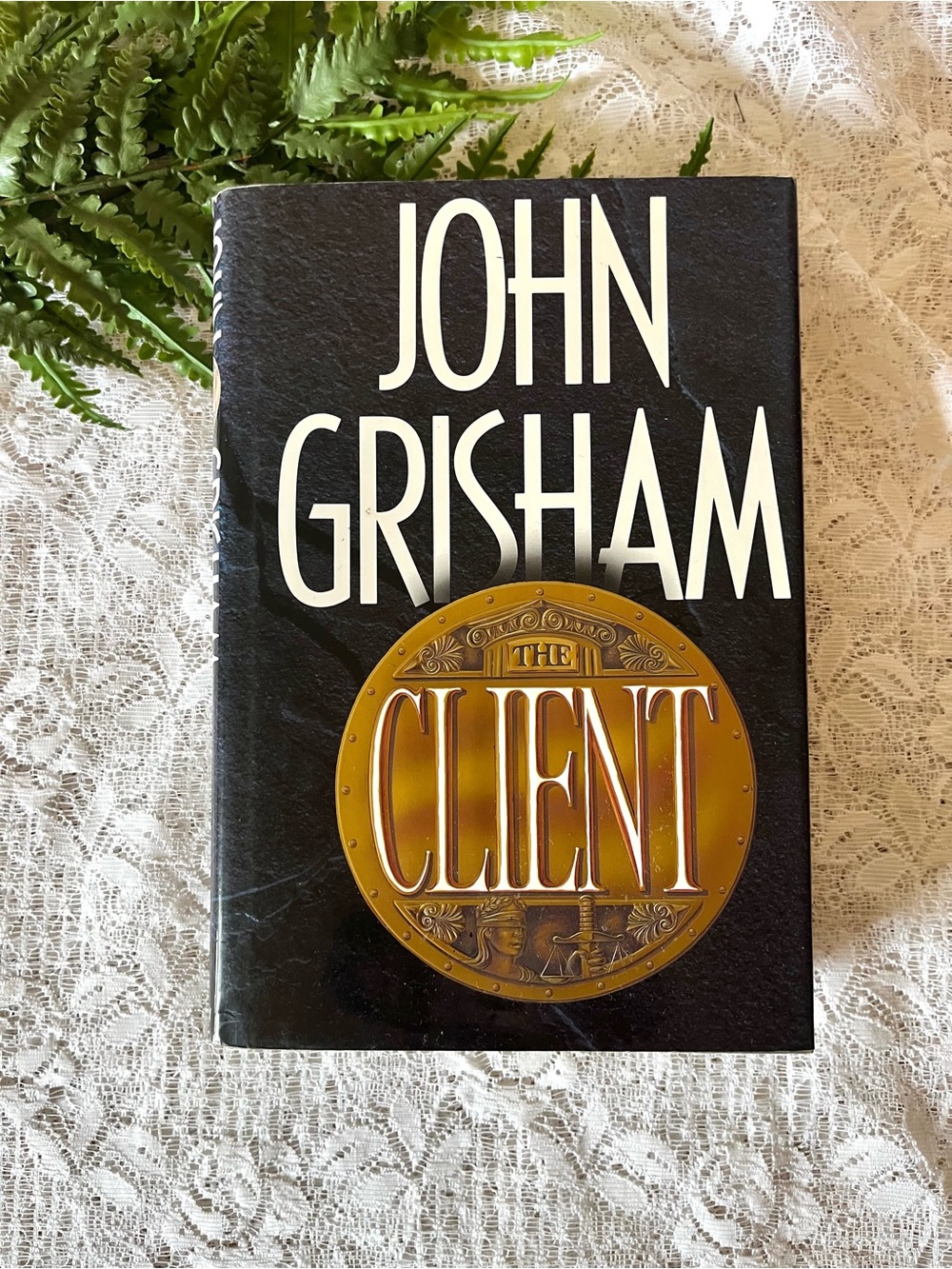 The Client by John Grisham Hardcover Book